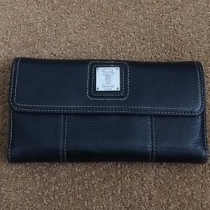 SALE! Black leather wallet